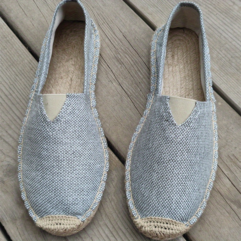 Espadrilles homme à enfiler