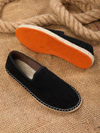 Espadrilles homme à enfiler semelle plate