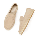 Espadrilles homme penny à enfiler