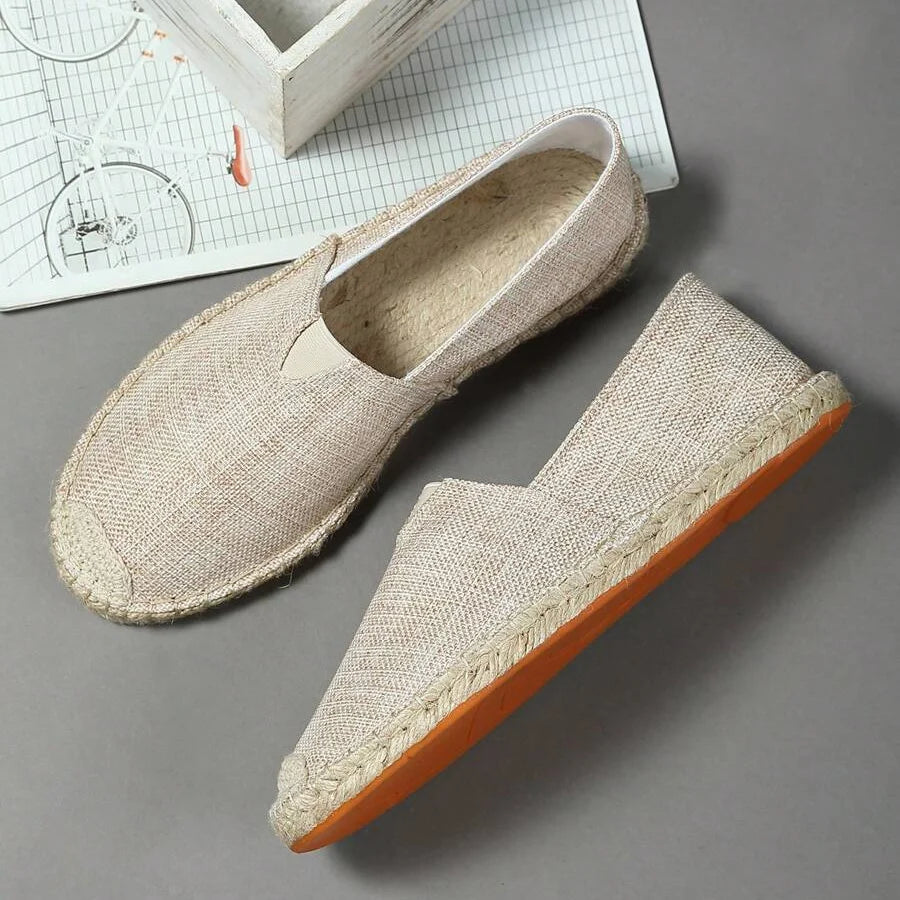 Espadrilles homme sans lacets