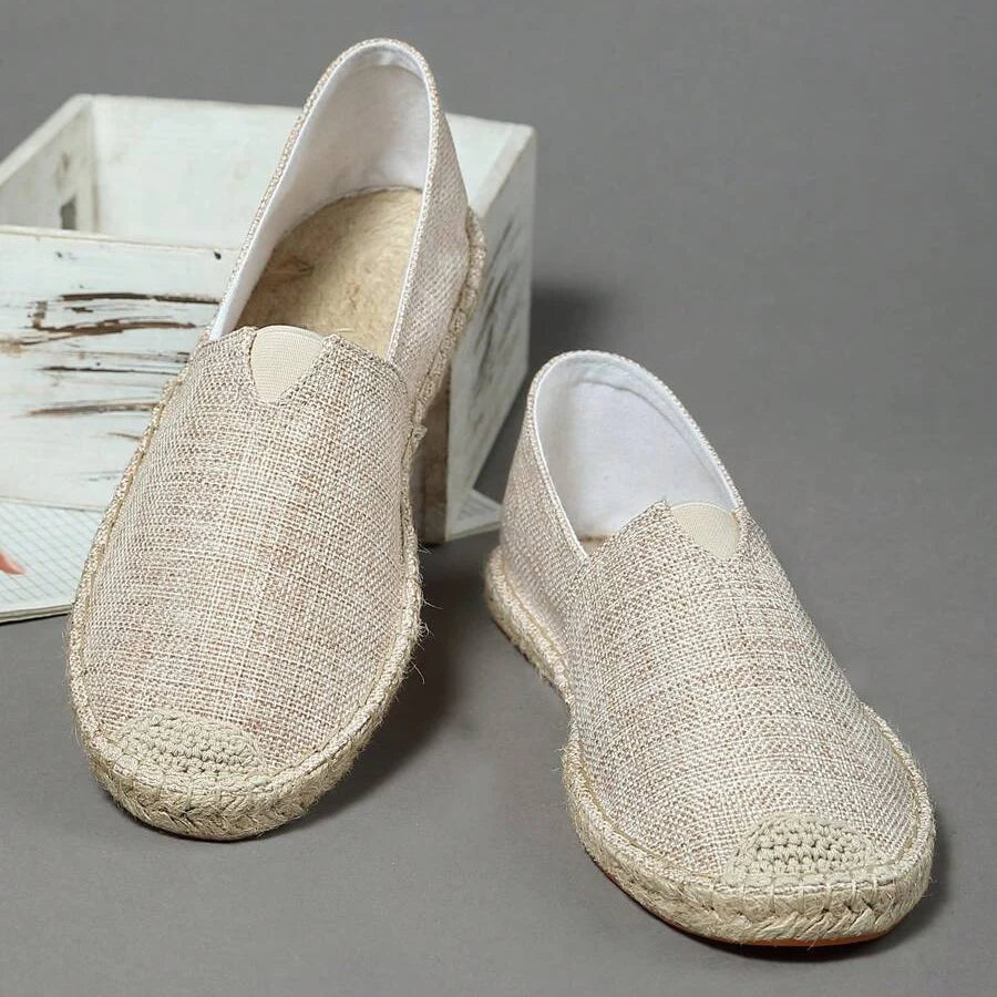 Espadrilles homme sans lacets
