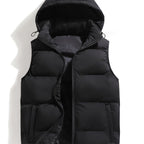 Gilet homme à capuche