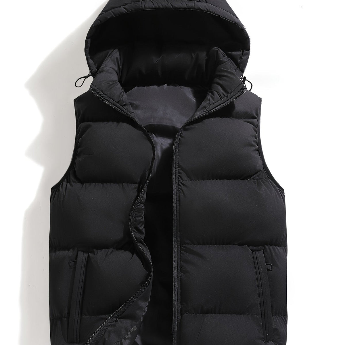 Gilet homme à capuche