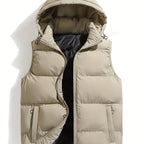 Gilet homme à capuche