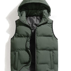 Gilet homme à capuche