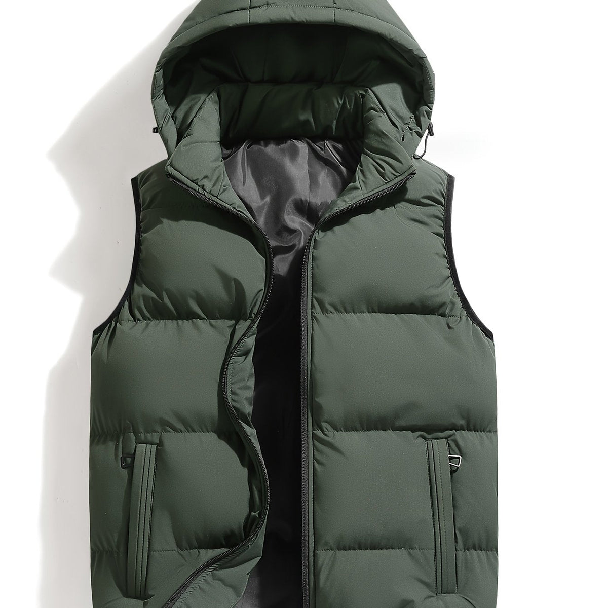 Gilet homme à capuche