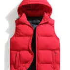 Gilet homme à capuche