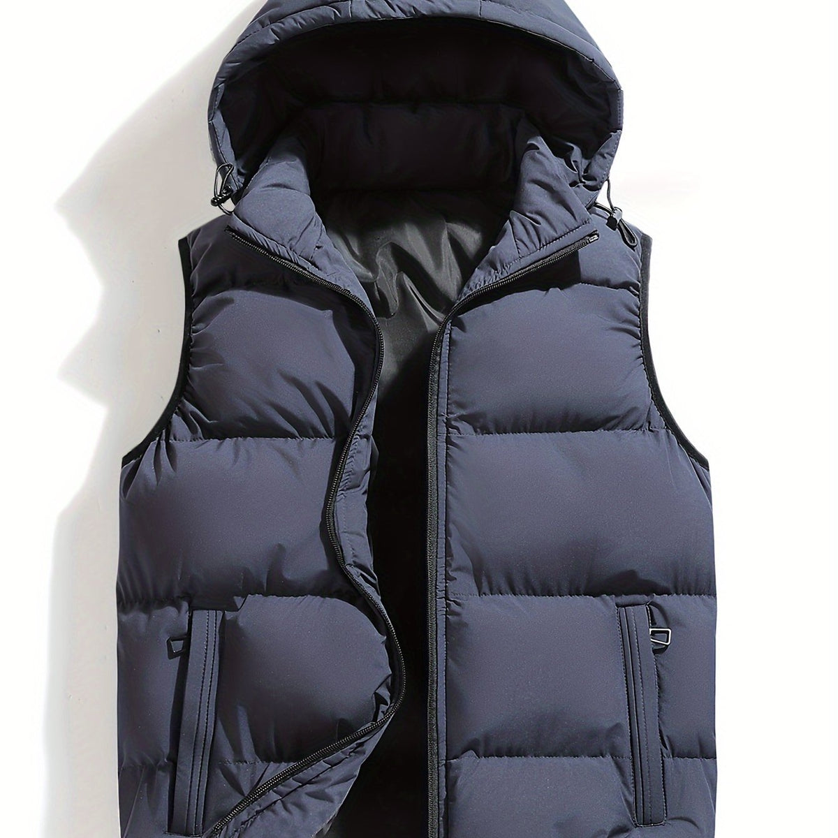 Gilet homme à capuche