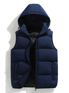 Gilet homme à capuche