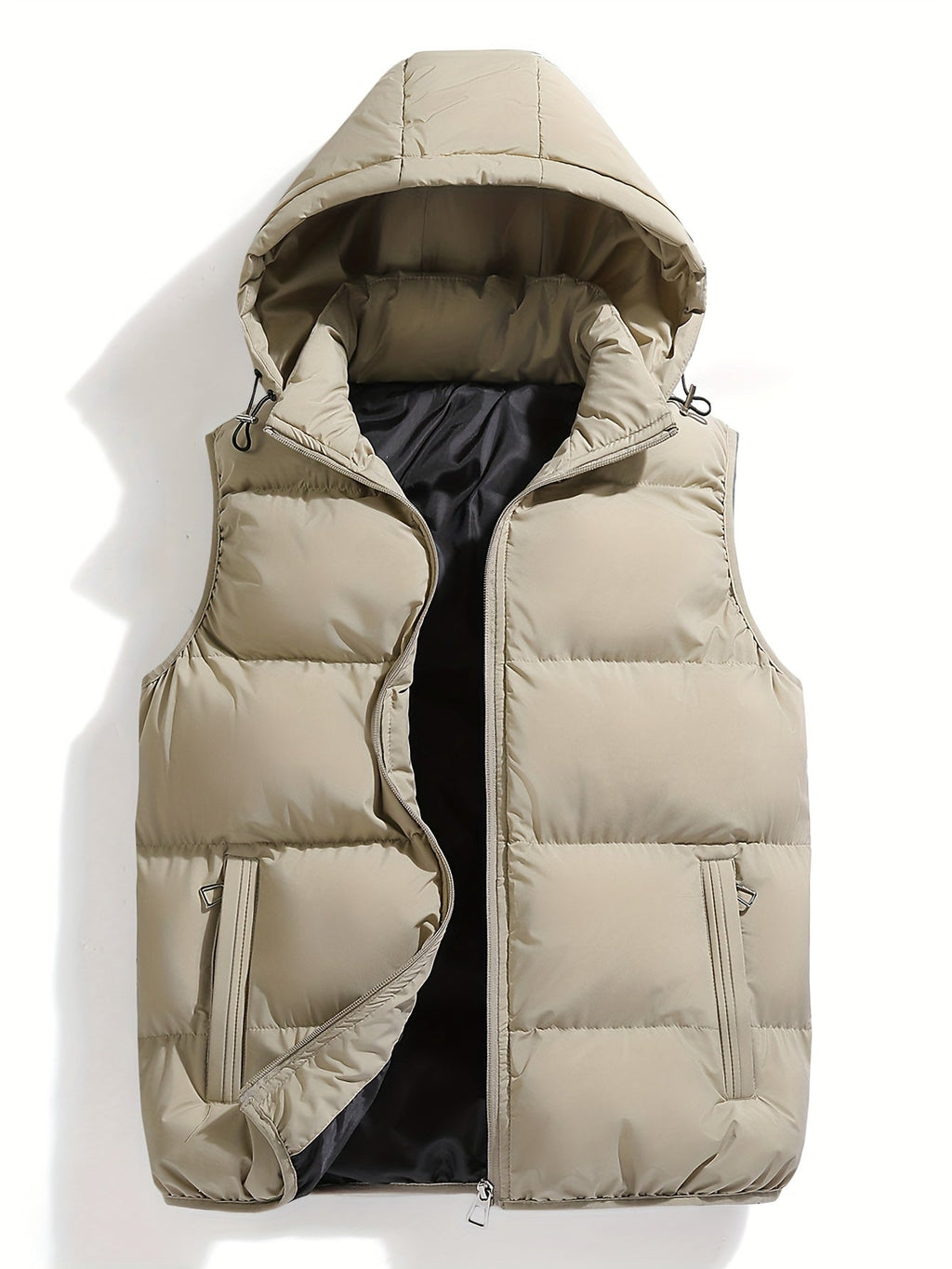 Gilet homme à capuche