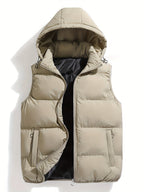 Gilet homme à capuche