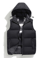 Gilet homme à capuche