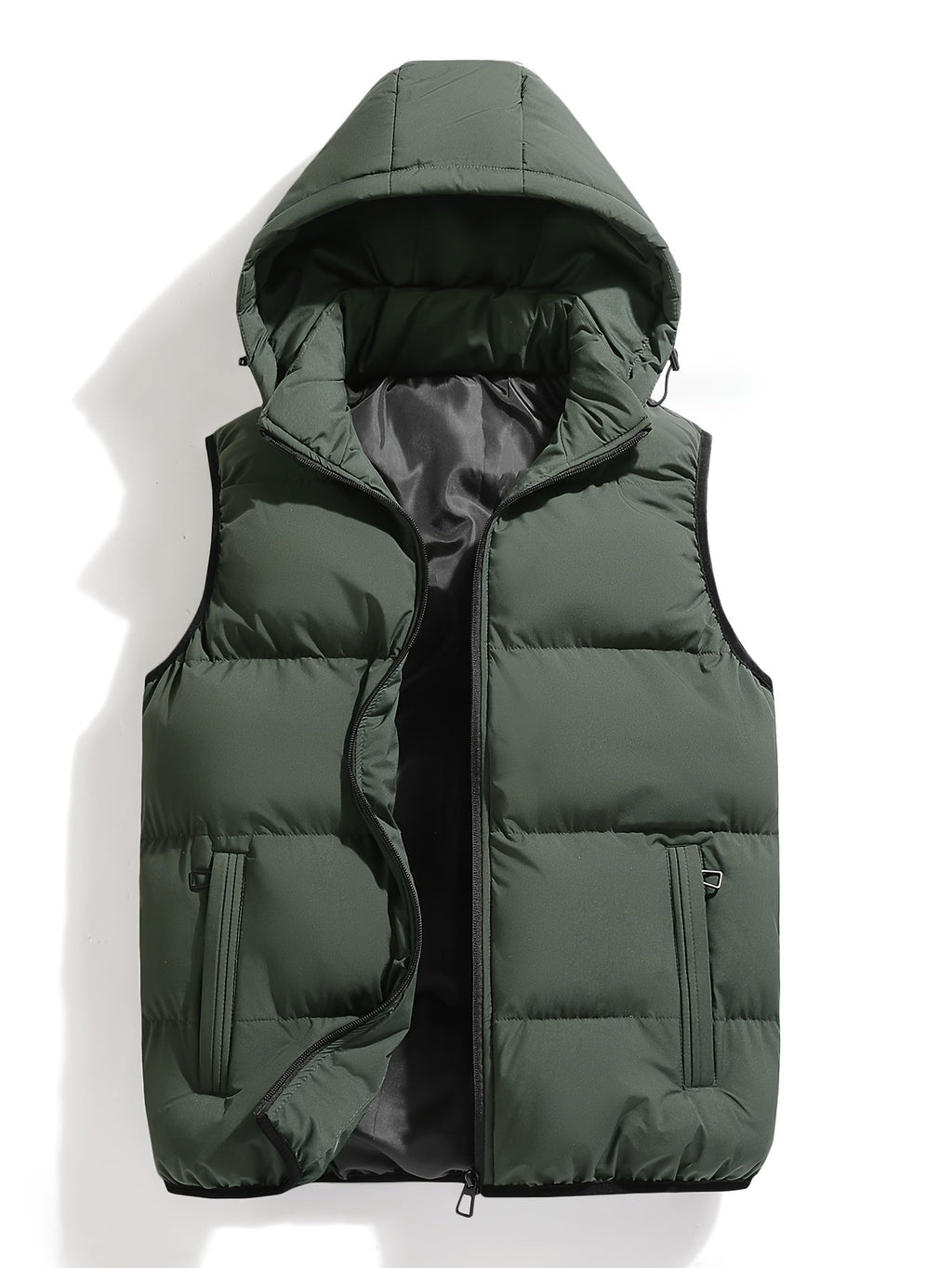 Gilet homme à capuche
