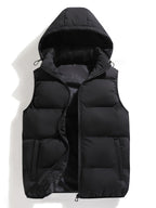 Gilet homme à capuche