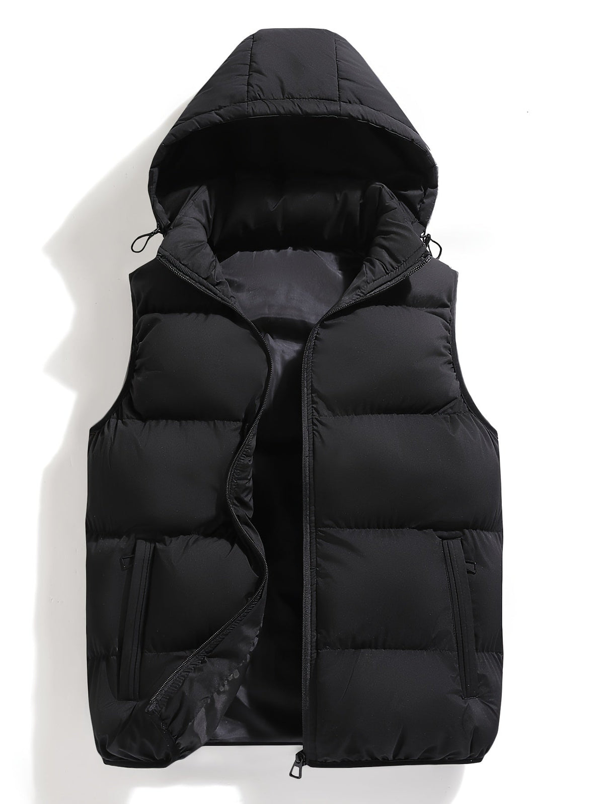Gilet homme à capuche