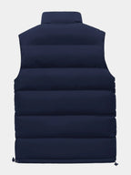 Gilet homme col montant