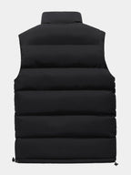 Gilet homme col montant