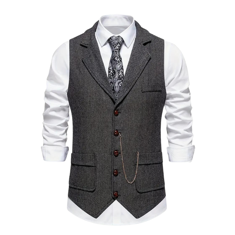 Gilet homme de costume à boutons