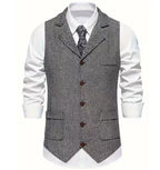 Gilet homme de costume à boutons