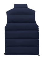 Gilet Homme Matelassé à Col Montant