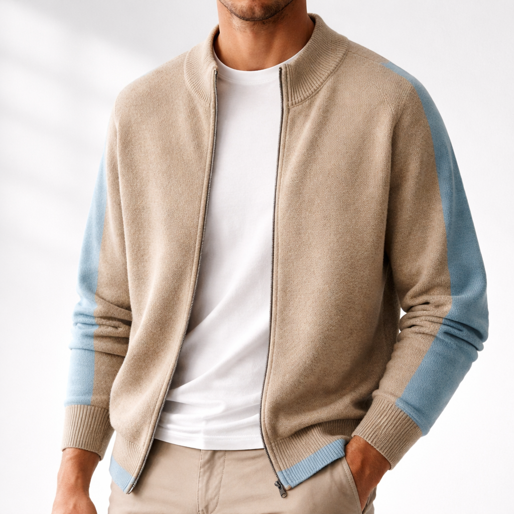 Gilet homme zippé
