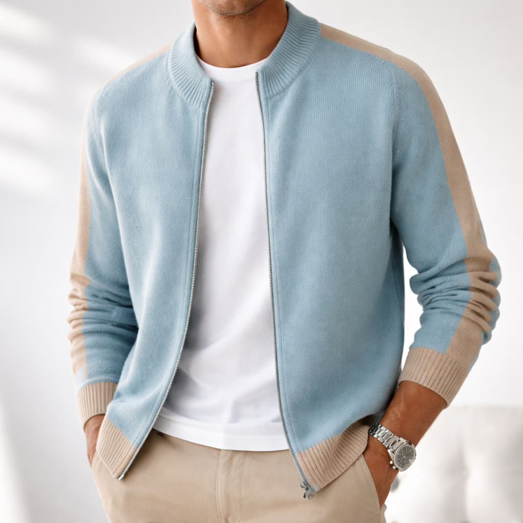 Gilet homme zippé