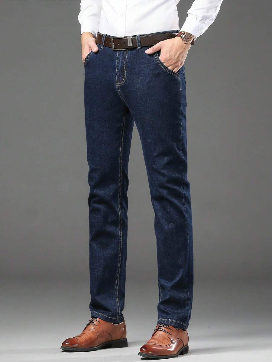 Jean homme coupe droite
