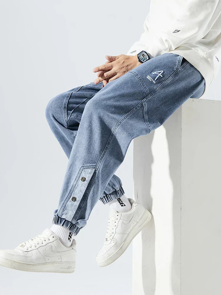 Jean homme taille élastique