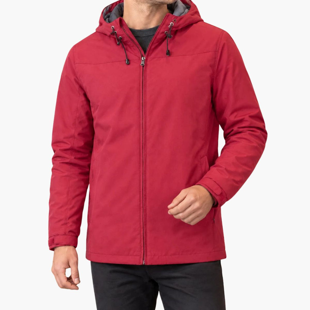 Blouson homme à capuche zippé