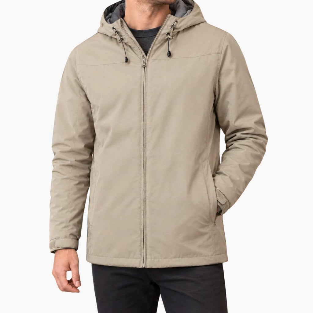 Blouson homme à capuche zippé