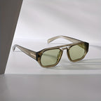Lunettes à double pont pour hommes