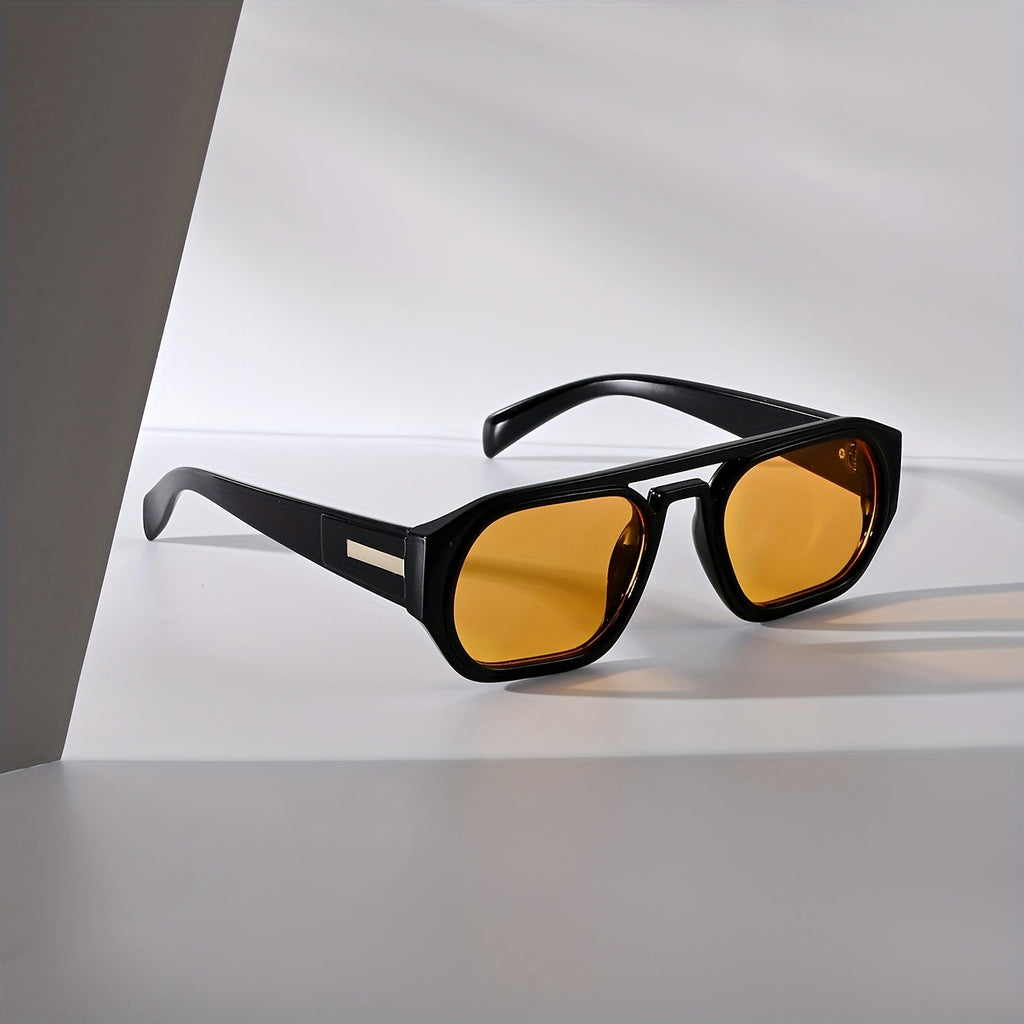 Lunettes à double pont pour hommes