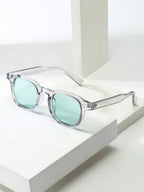 Lunettes de soleil homme à monture octogonale