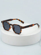 Lunettes de soleil homme à monture ronde