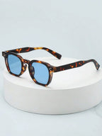 Lunettes de soleil homme à monture ronde