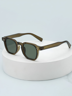 Lunettes de soleil homme à monture ronde