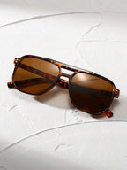 Lunettes de soleil homme à pont clé