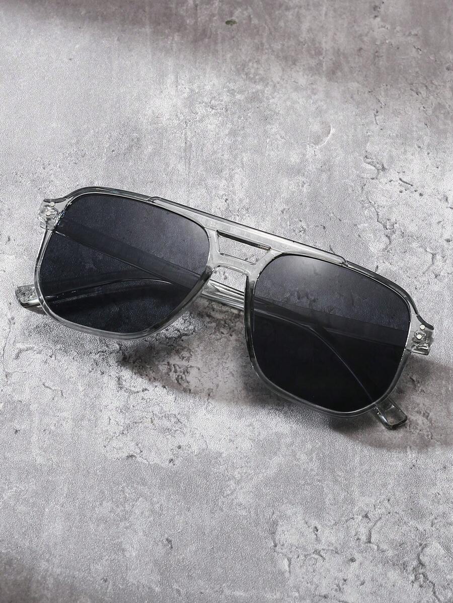 Lunettes de soleil homme à pont clé