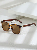 Lunettes de soleil homme carrées vintage