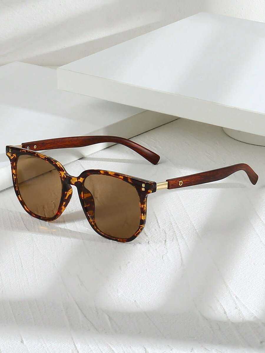 Lunettes de soleil homme carrées vintage