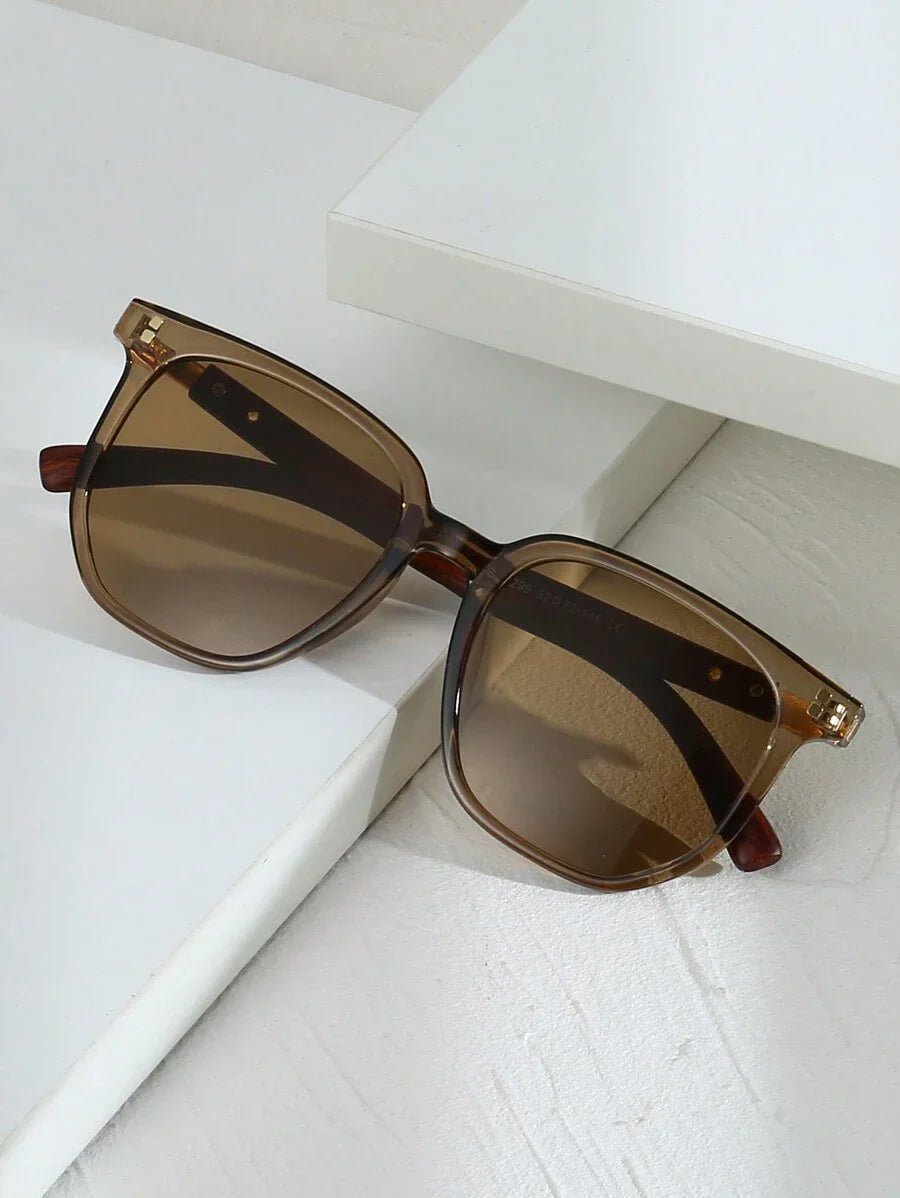 Lunettes de soleil homme carrées vintage