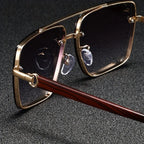 Lunettes de soleil homme géométriques