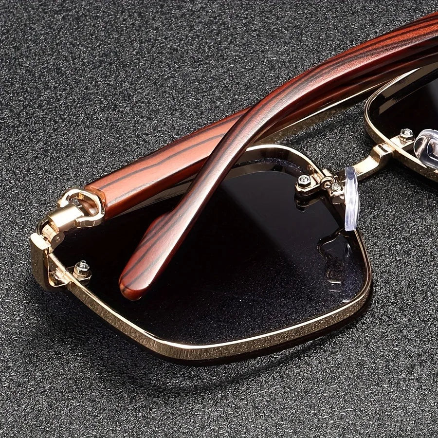 Lunettes de soleil homme géométriques
