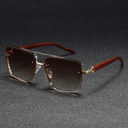 Lunettes de soleil homme géométriques