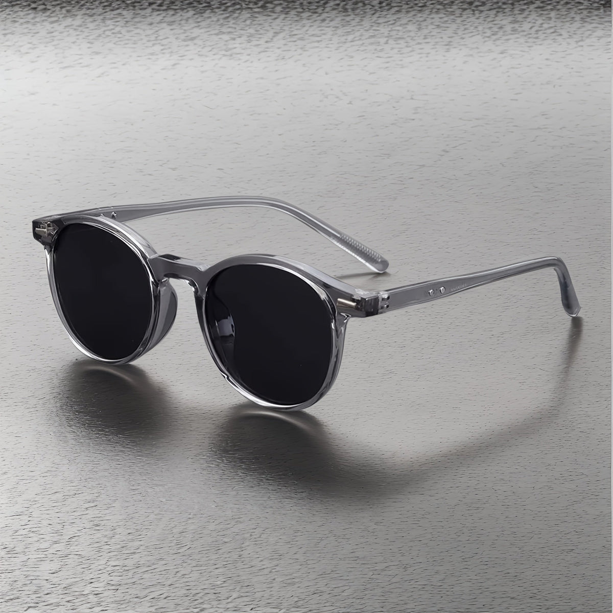 Lunettes de soleil homme rondes
