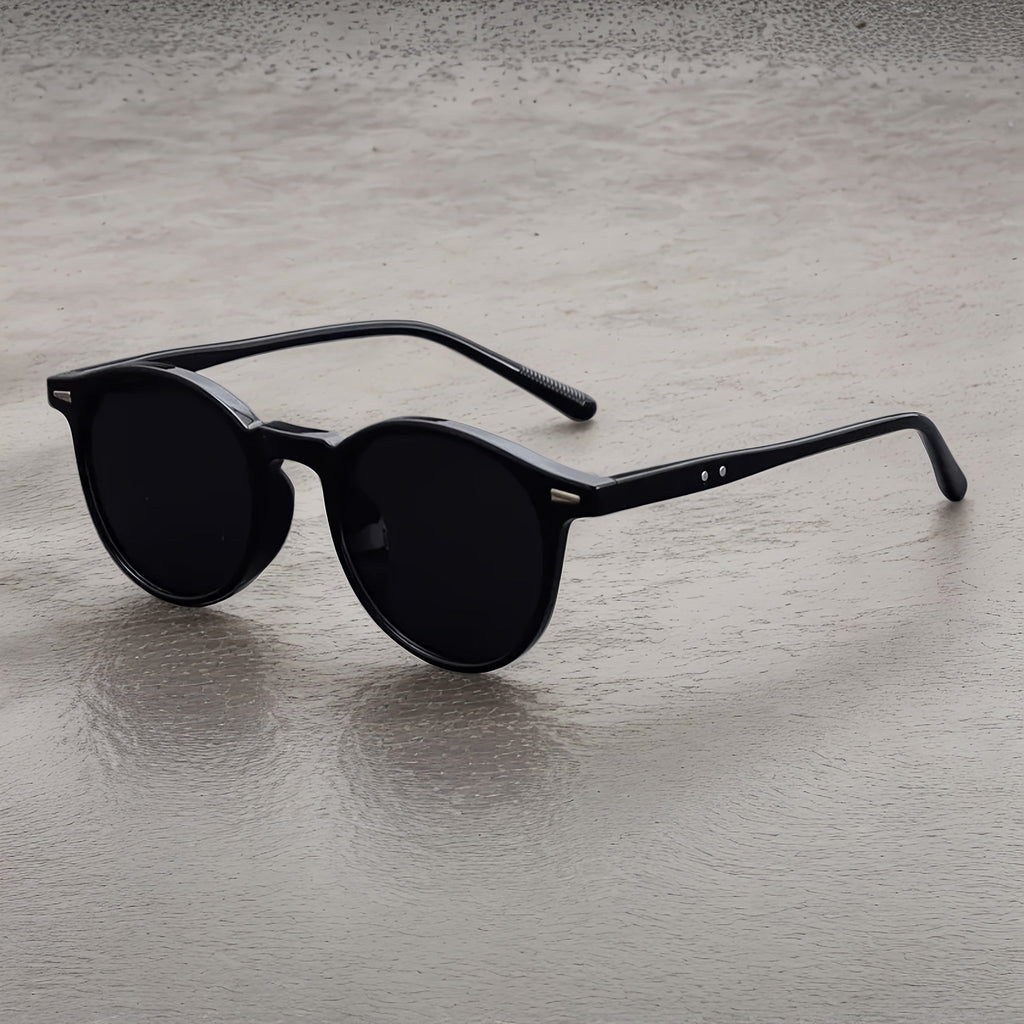 Lunettes de soleil homme rondes