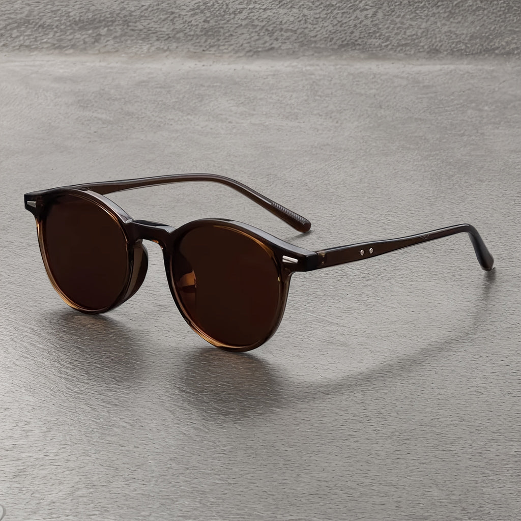 Lunettes de soleil homme rondes vintage