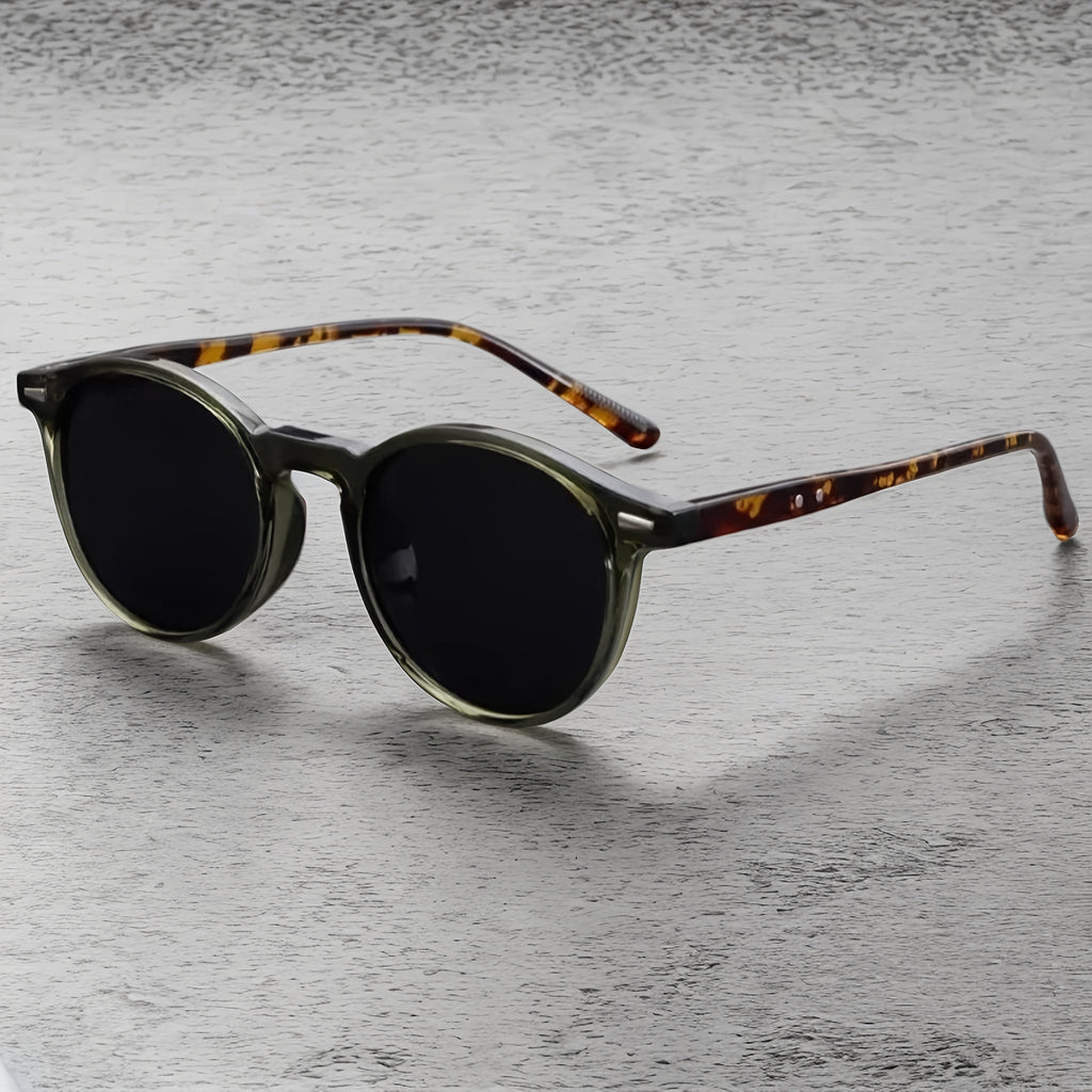 Lunettes de soleil homme rondes vintage
