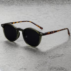 Lunettes de soleil homme rondes vintage