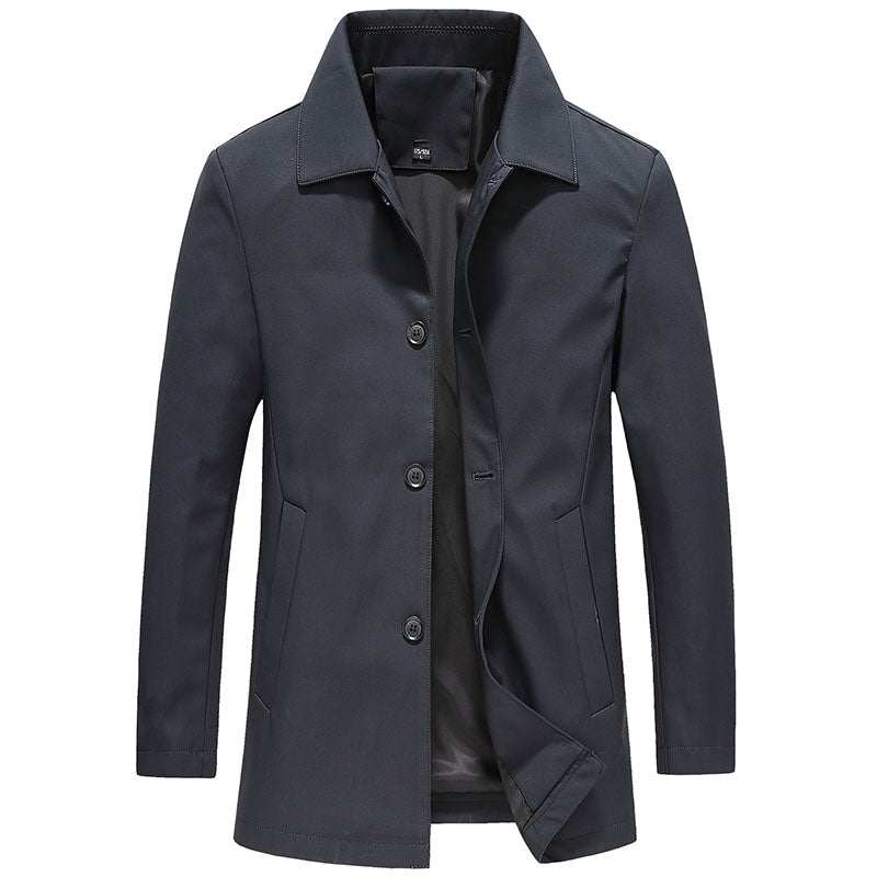 Manteau homme à col classique